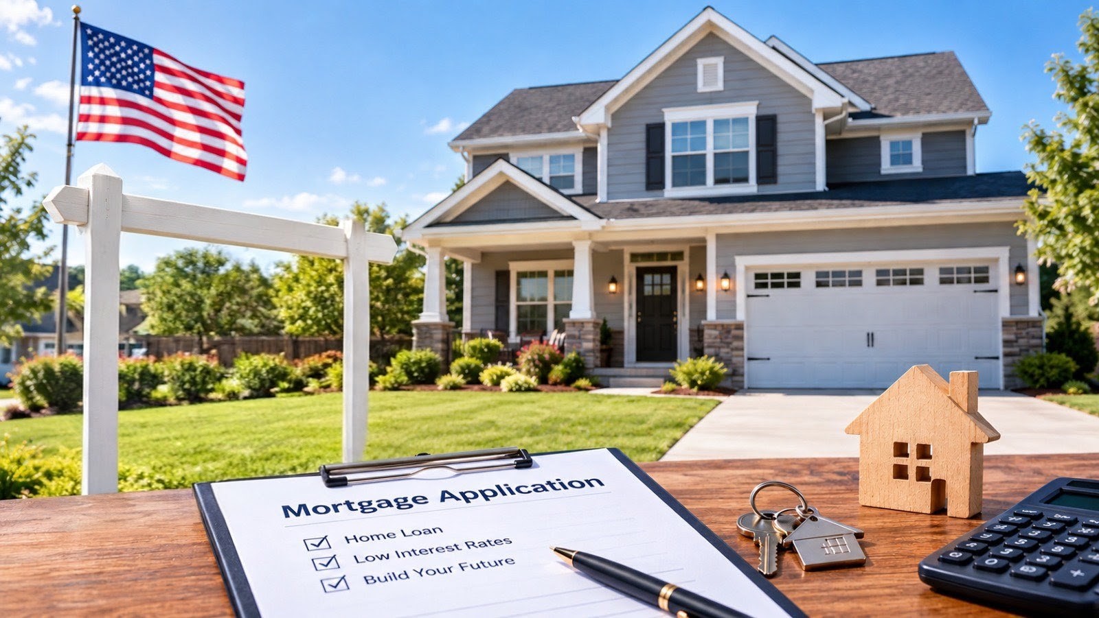 USA Mortage house